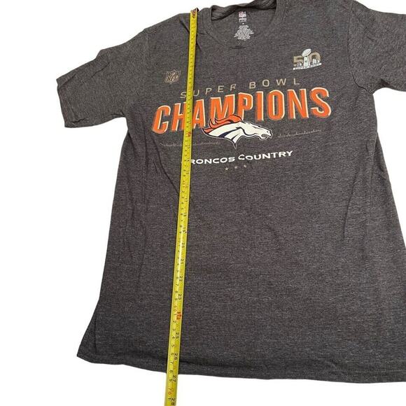 Pro Line NFL Denver Broncos Super Bowl Champions Mens Size S - Picture 4 of 6